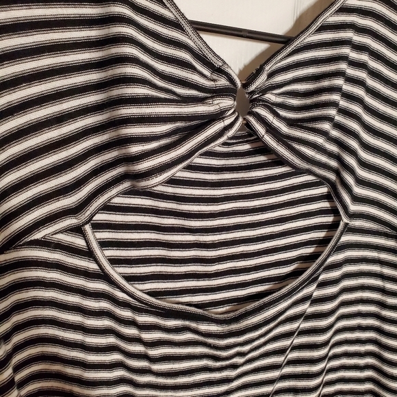 WE the Free Striped Dress with Open Back Detail - Picture 6 of 8